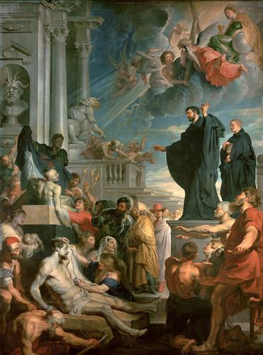 Peter Paul Rubens Saint Ambrose forbids emperor Theodosius China oil painting art